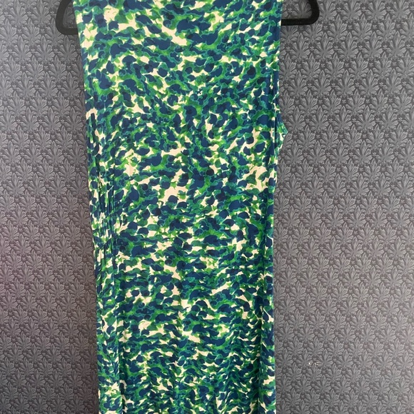 Anne Klein Size Large Sleeveless Summer Dress Colourful Feminine Vacation 10/10 - Picture 11 of 12